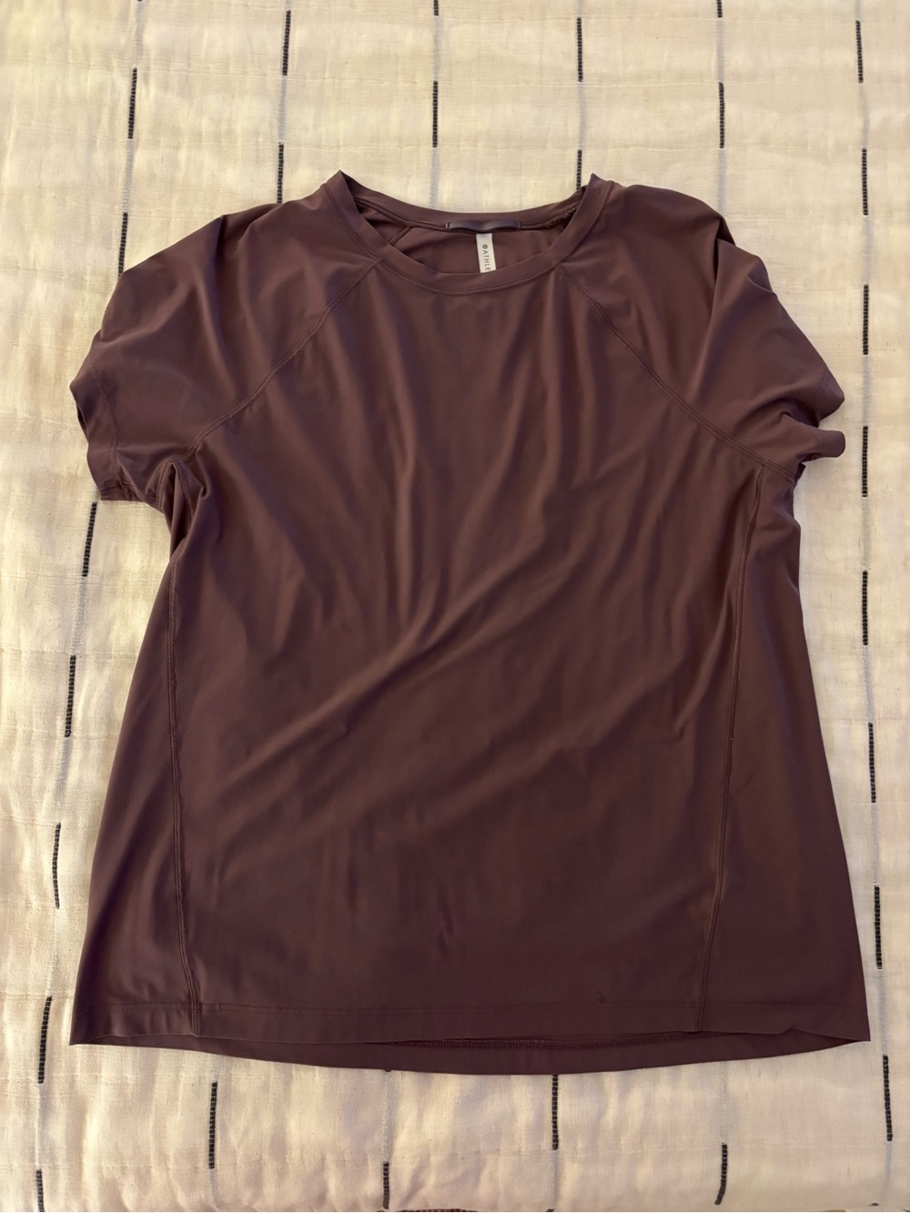 Athleta purple  performance tee